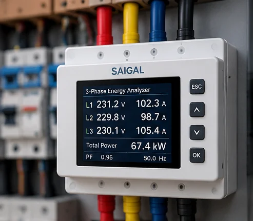 Energy Analyzer (Grid / Generator) — Supply & Installation