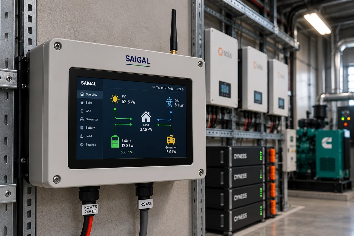 Saigal Screen — 7" Touch Display · Supply & Installation